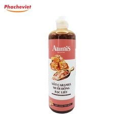 Sauce Aumis Caramel Muối Hồng 640g