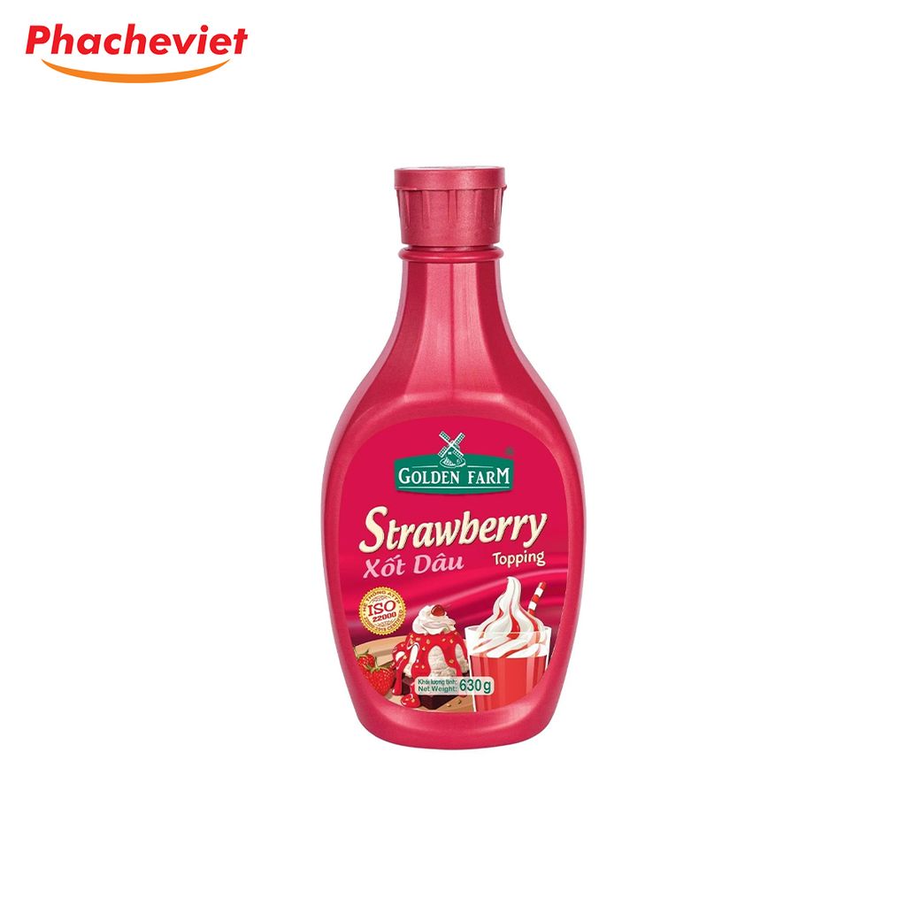 Xốt Dâu Golden Farm 630G