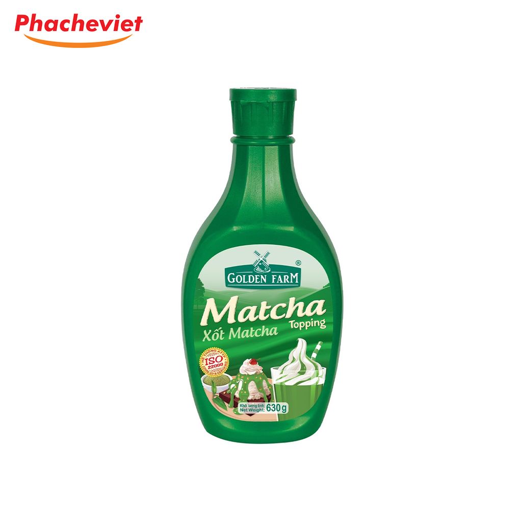 Sauce Matcha Golden Farm 630G