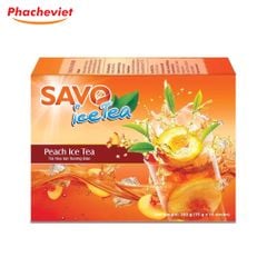 Trà Savo Trà Ice Đào Hòa Tan Hộp 240gr