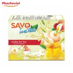 Savo Trà Ice Vải Hòa Tan Hộp 240gr