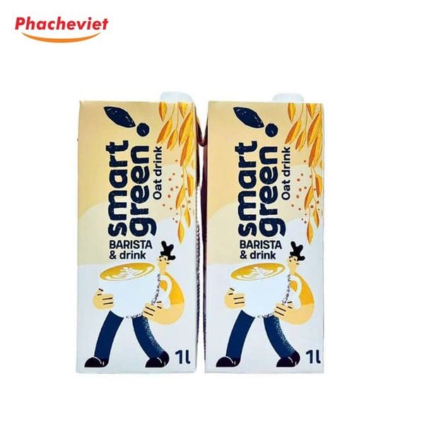 Sữa Yến Mạch Smart Green 1L