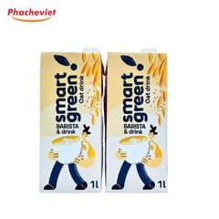 Sữa Yến Mạch Smart Green 1L