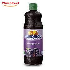 Nước Ép Cô Đặc Sunquick Lý Chua Đen 700ml