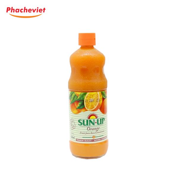 Nước Ép Trái Cây Cô Đặc Sunup Cam 750ml