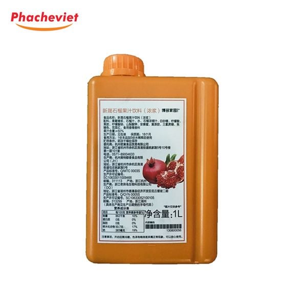 Syrup Boduo 1L Lựu