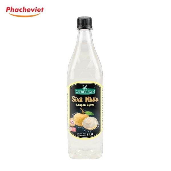 Syrup Golden Farm 1L Nhãn