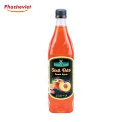 Syrup Golden Farm 1L Đào