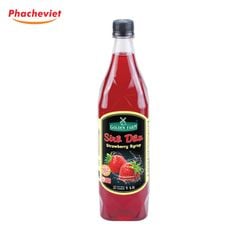 Syrup Golden Farm 1L Dâu