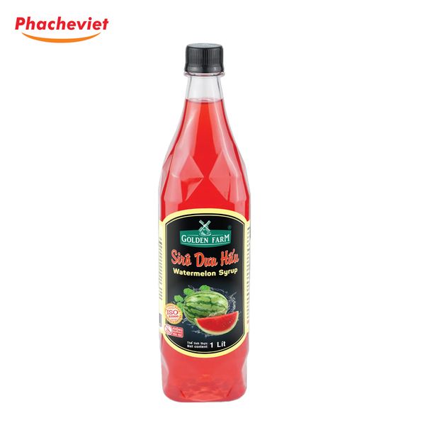 Syrup Golden Farm 1L Dưa Hấu
