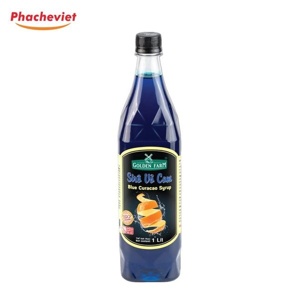 Syrup Golden Farm 1L Vỏ Cam