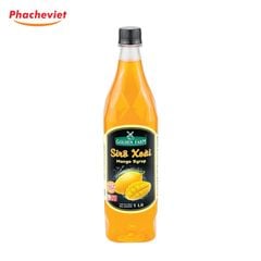 Syrup Golden Farm 1L Xoài