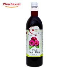 Syrup Goodheart Mận Hậu Mộc Châu 1L