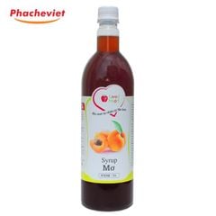Syrup Good Heart Mơ 1L