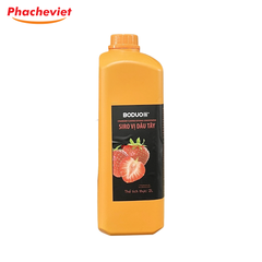 Syrup boduo 2L Hương Dâu
