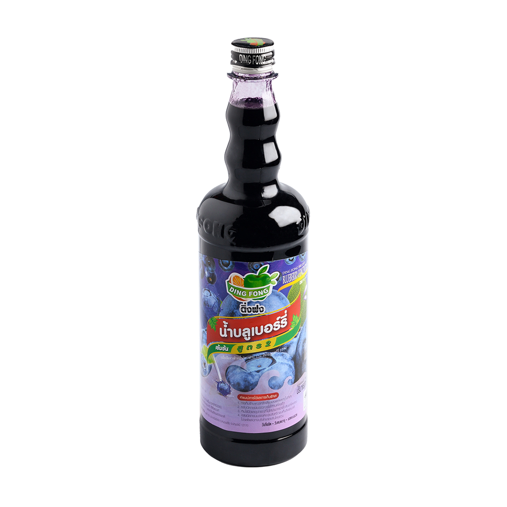 Syrup Thái Lan Ding Fong Việt Quất 750ml