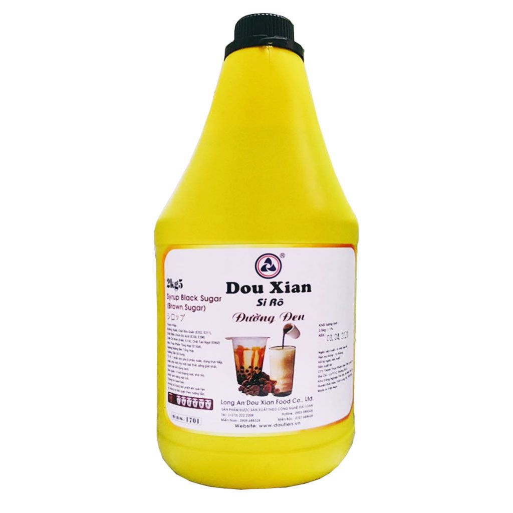 Syrup Douxian 2.5kg Nhiều Hương Vị