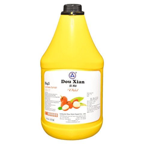 Syrup Douxian 2.5kg Nhiều Hương Vị