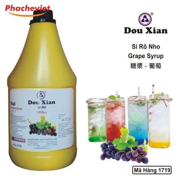 Syrup Douxian Nho 2,5kg