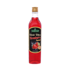 Syrup Golden Farm Dâu Tây 520ml