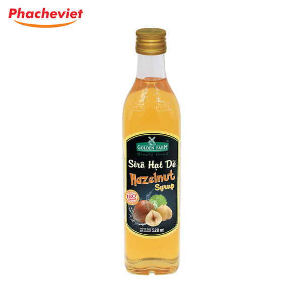 Syrup Golden Farm Hạt Dẻ 520ml