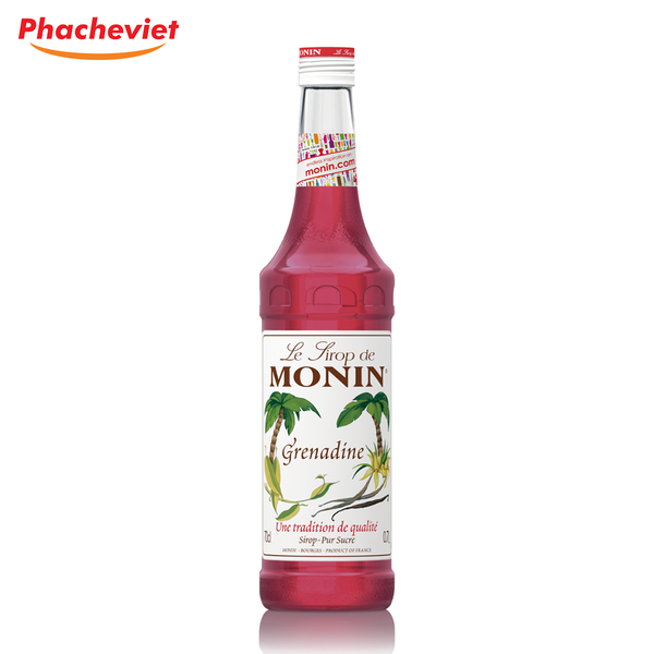 Syrup Monin Grenadine Lựu 700ml
