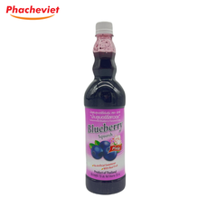 Syrup Thái Lan Pixie Việt Quất 730ml