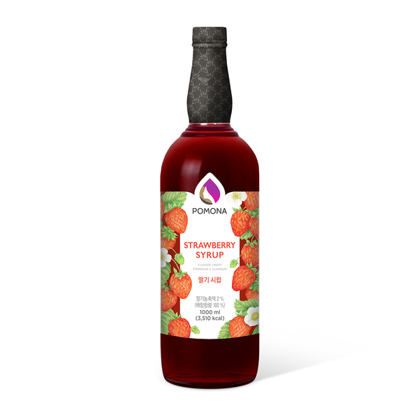 Syrup Pomona Dâu Tây 1L