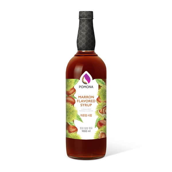 Syrup Pomona Marron Hạt Dẻ 1L