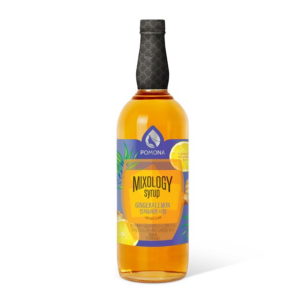 Syrup Pomona Mixology Gừng Và Chanh 1L