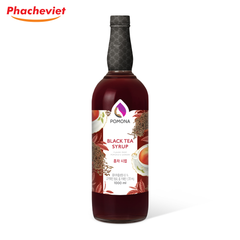 Syrup Pomona Trà Đen 1L