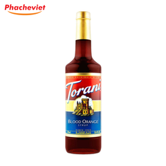 Syrup Torani Cam Đỏ (Blood Orange) 750ml