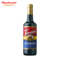 Syrup Torani Việt Quất Blueberry 750ml