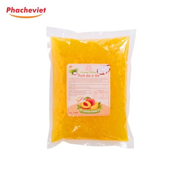 Thạch Dừa Bibi Vị Đào 1kg