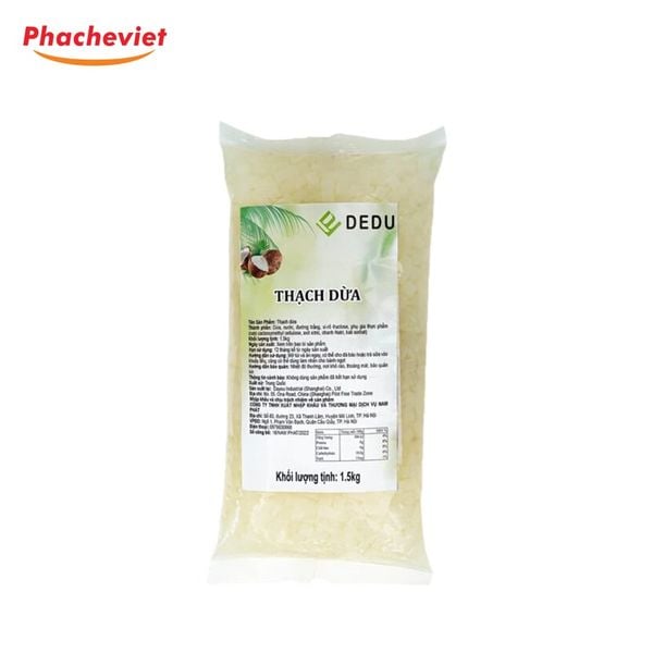 Thạch Dừa Dedu 1,5 kg