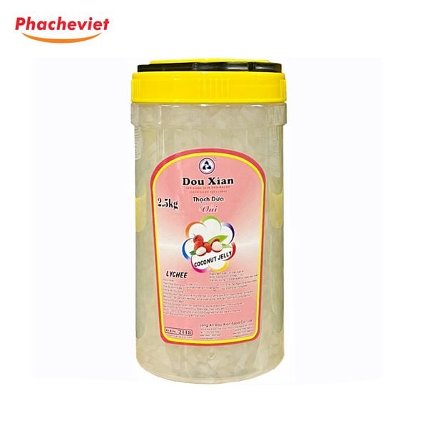 Thạch Dừa Vải Dou Xian 2,5kg