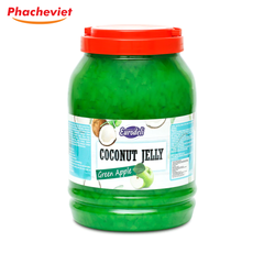 Thạch Dừa Eurodeli Vị Táo Xanh 4kg