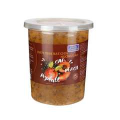 Thủy tinh 1kg Đào - Hạt chia HC