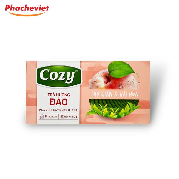Trà Cozy Đào Túi Lọc 50g