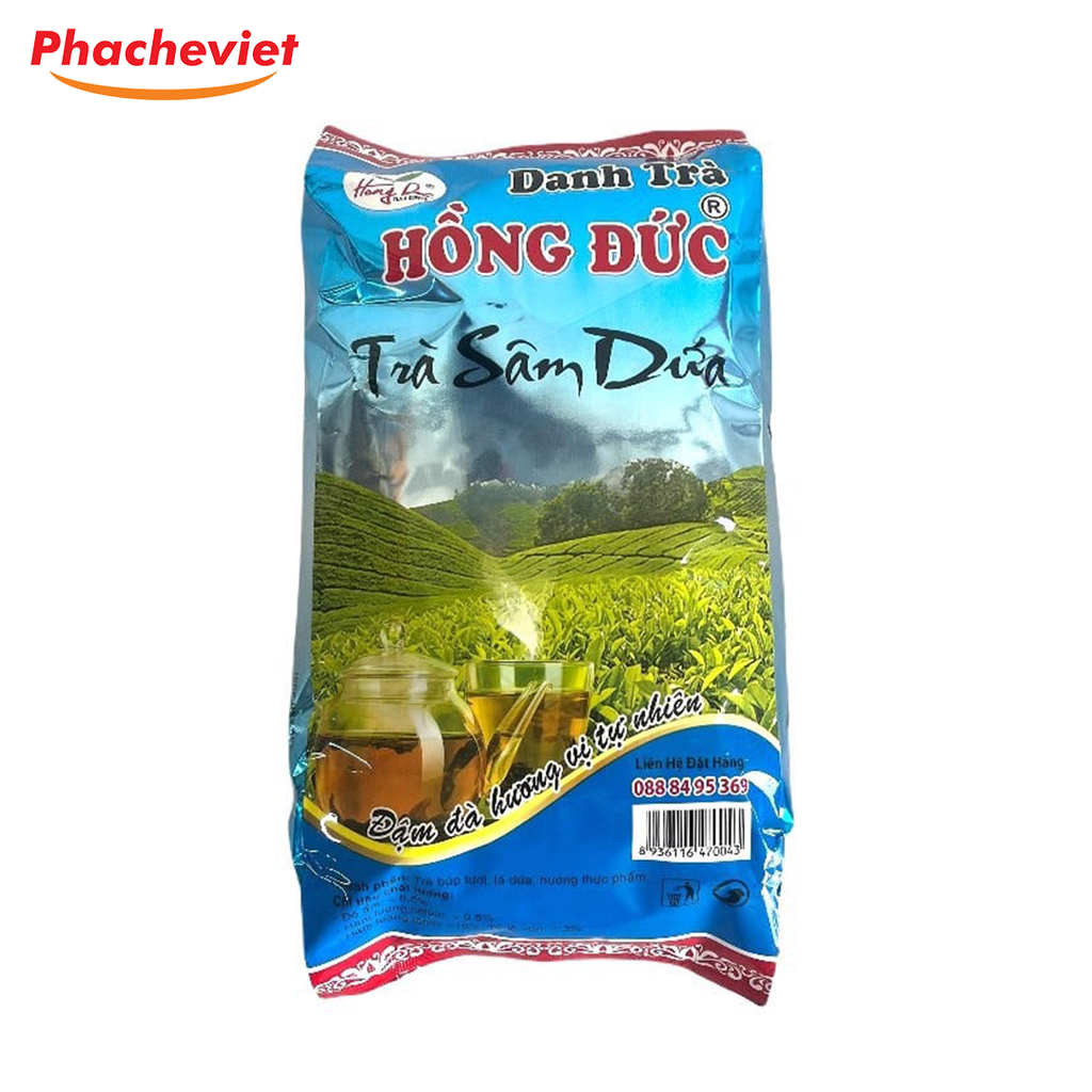 Trà Sâm Dứa Hồng Đức 400gr