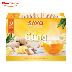 Trà Savo Ice Gừng hòa tan 150gr