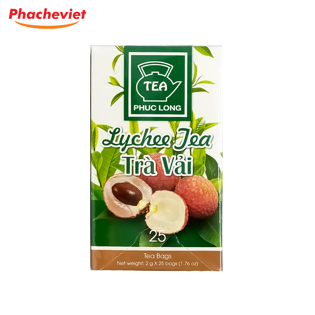 Trà Vải Túi Lọc Phúc Long-50gr 25 gói