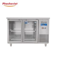 Tủ Bàn Mát Quạt Gió 2 Cánh Kính Unibar UB 2MK1275