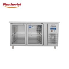 Tủ Bàn Mát Quạt Gió 2 Cánh Kính Unibar UB 2MK1575