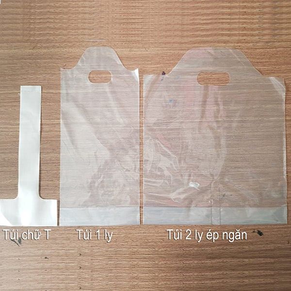 Túi Mang Đi 1 ly - 2 ly - Túi Chữ T 500g