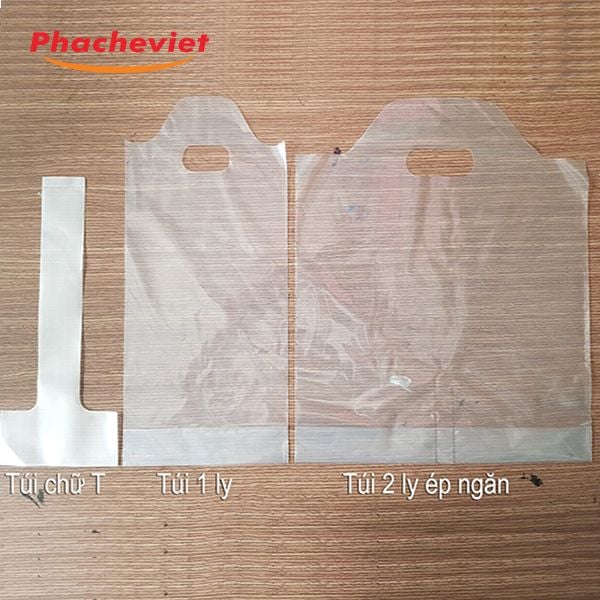 Túi Mang Đi 1 ly - 2 ly - Túi Chữ T 500g