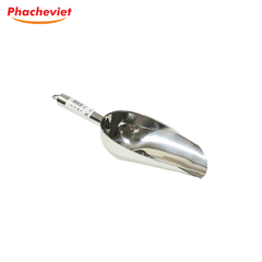 Xúc Đá Inox Trung Dài 24cm