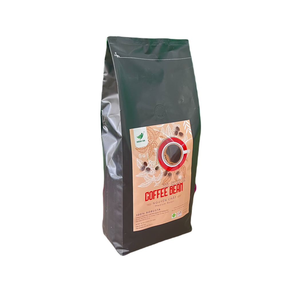 Cà Phê Hoàng Gia 100% Robusta Hạt 1Kg