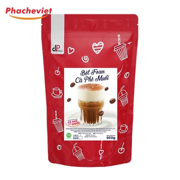Bột Milk Foam Cà Phê Muối DP FOOD 500gr