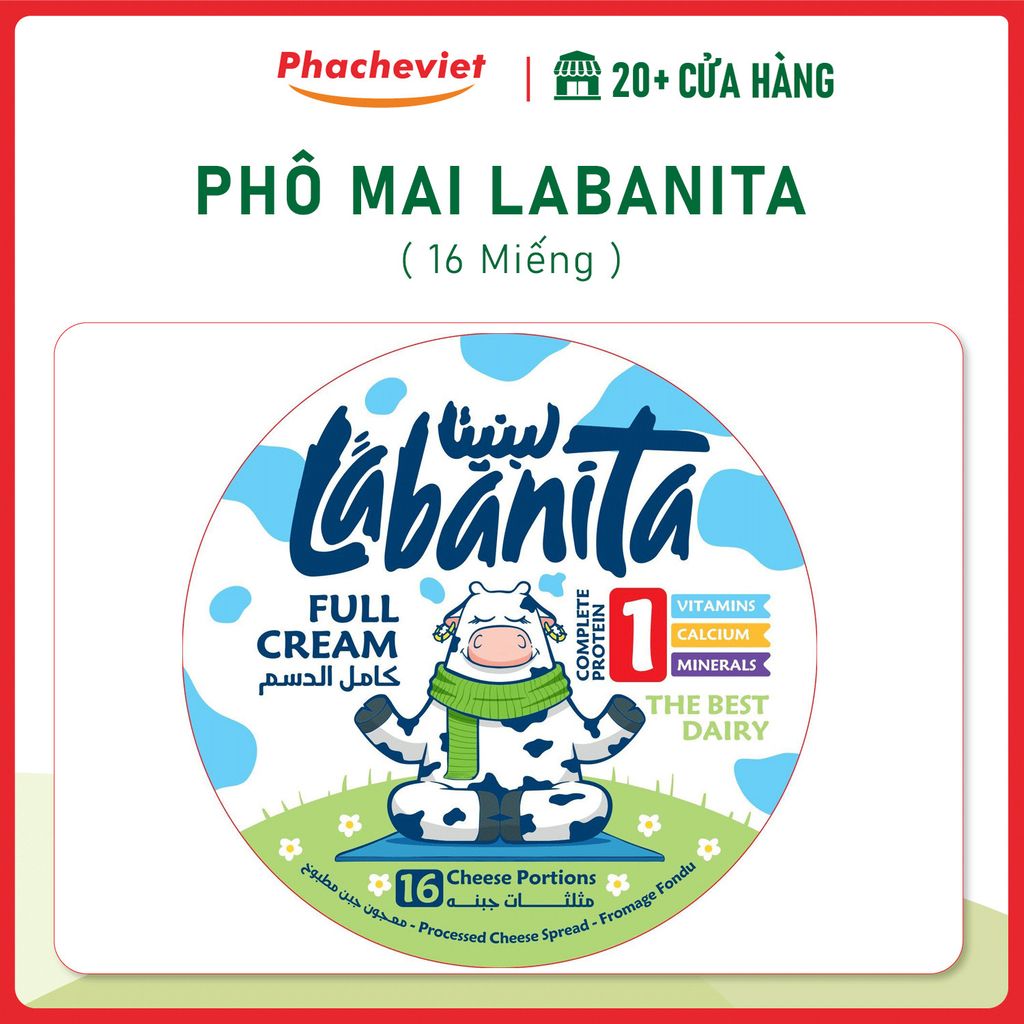 Phô Mai Labanita 16 Miếng 120gr